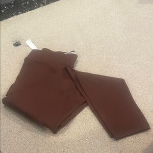 Amazon Essentials Women's Chocolate Leggings